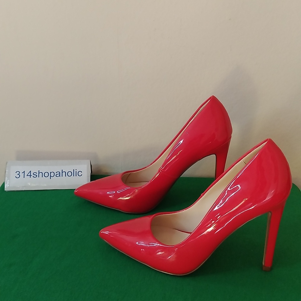 Red Patent Leather Heels